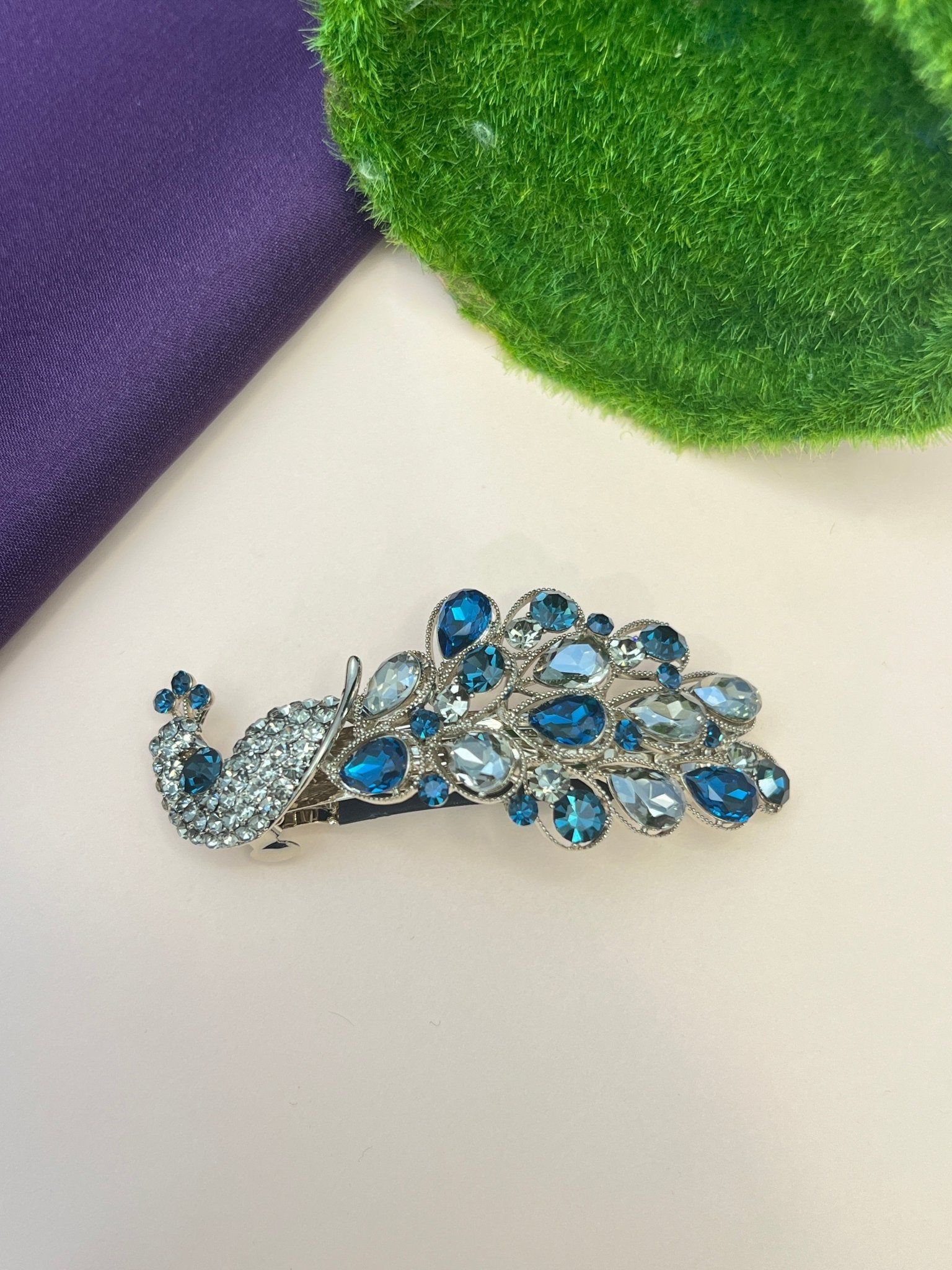 Stone Hair Clip 4069