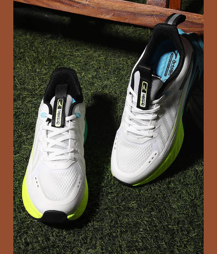 Action Sports Shoes For Men White Men's Sports Running Shoes