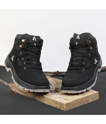 Aqualite ATR-102 Casual Shoes for Men Black Men's Trekking Shoes