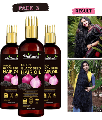 Phillauri - Hair Growth Onion Oil 500 ml ( Pack of 5 )