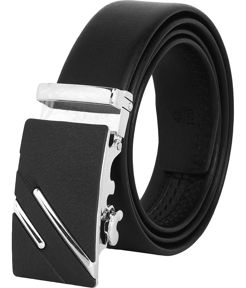 Zacharias - Black Canvas Men's Formal Belt ( Pack of 1 )