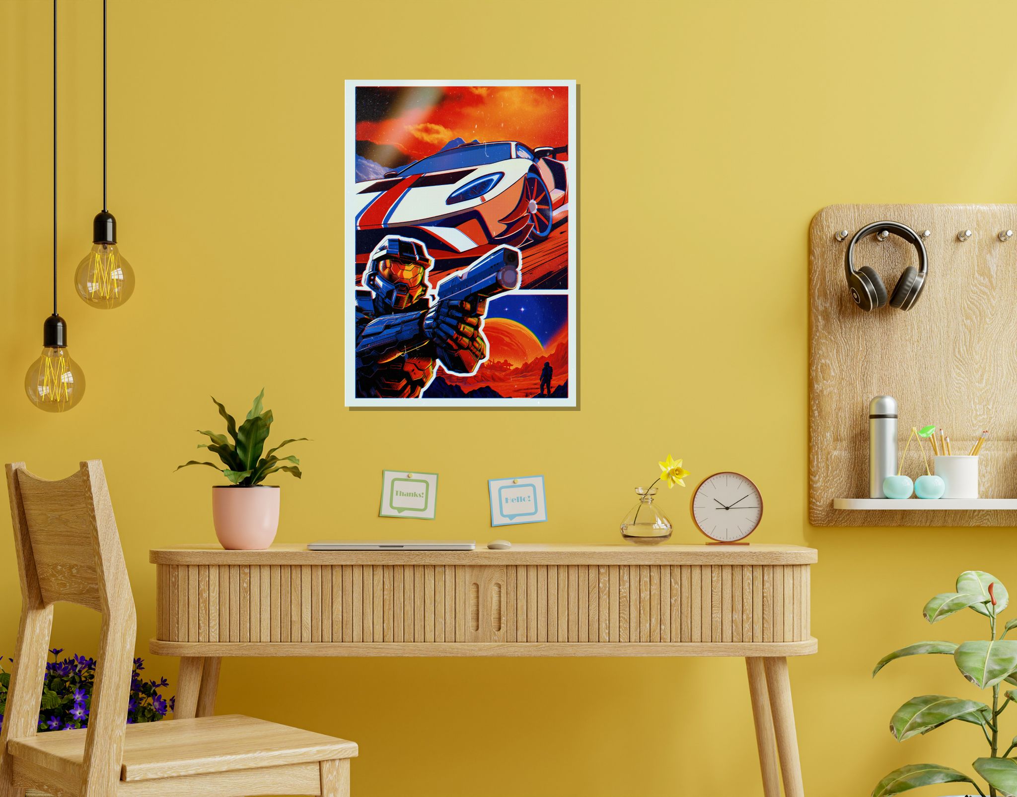 "FAST AND FURIOUS: Fan Theme"- Shiny & Sturdy Metallic Poster  Art That Pops & Sticks (Literally!)-A3