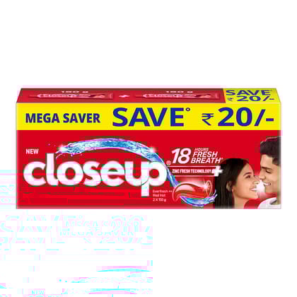 Closeup Triple Fresh Toothpaste, 40 g