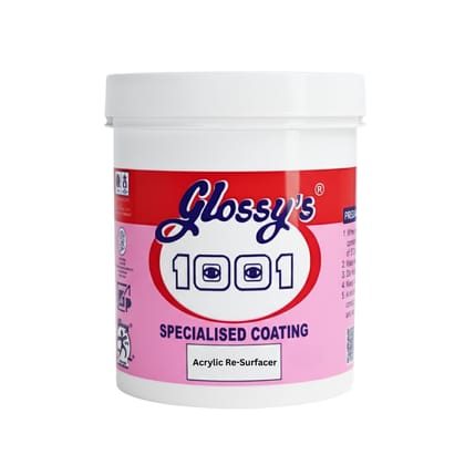 1001 Acrylic Re-Surfacer Black for Sports Court WB Water-Based Resurfacing Coating for Sports Surfaces | 1L 1001 Acrylic Re-Surfacer Black for Sports Court WB Water-Based Resurfacing Coating for Sports Surfaces | 1L