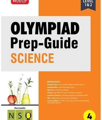 MTG Olympiad Prep-Guide Class 4 Science (NSO) - Detailed Theory, NSO Chapterwise Previous Years Questions with Self Test For SOF 2025-26 Exam