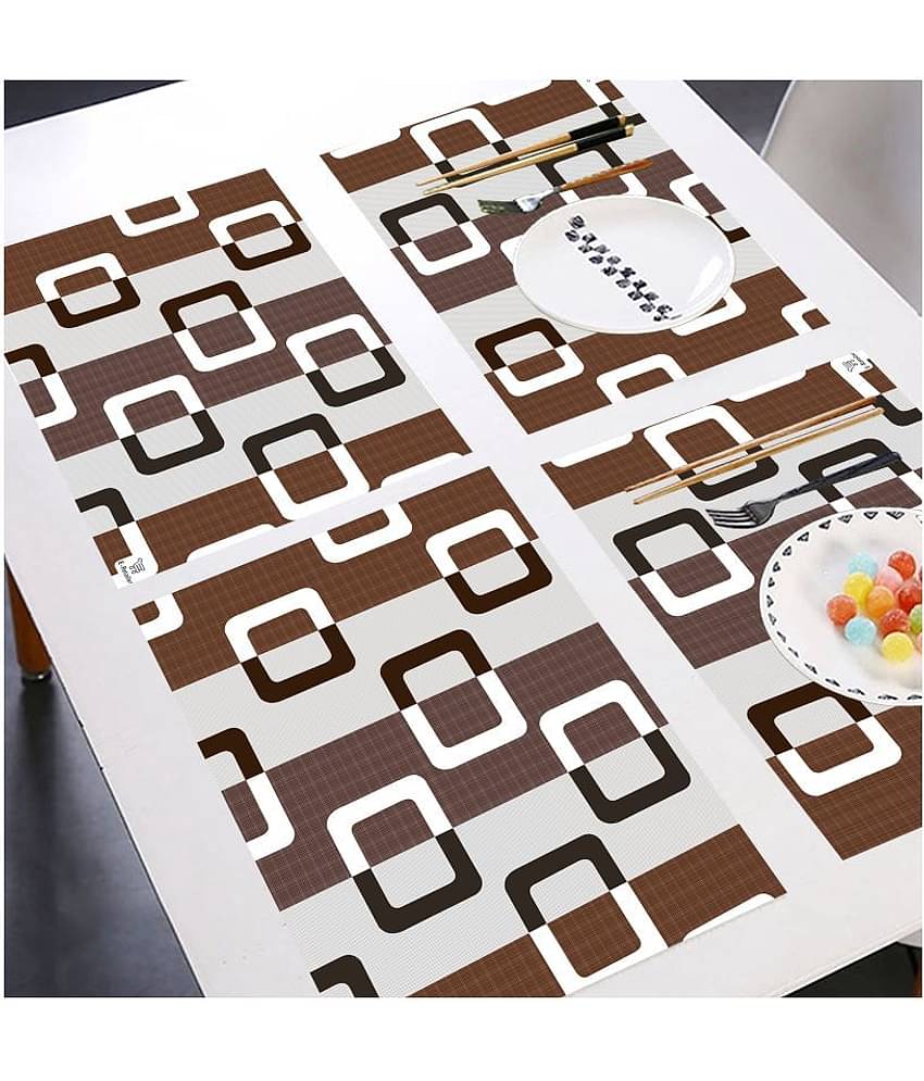 E-Retailer Set of 6 PVC Table Mats