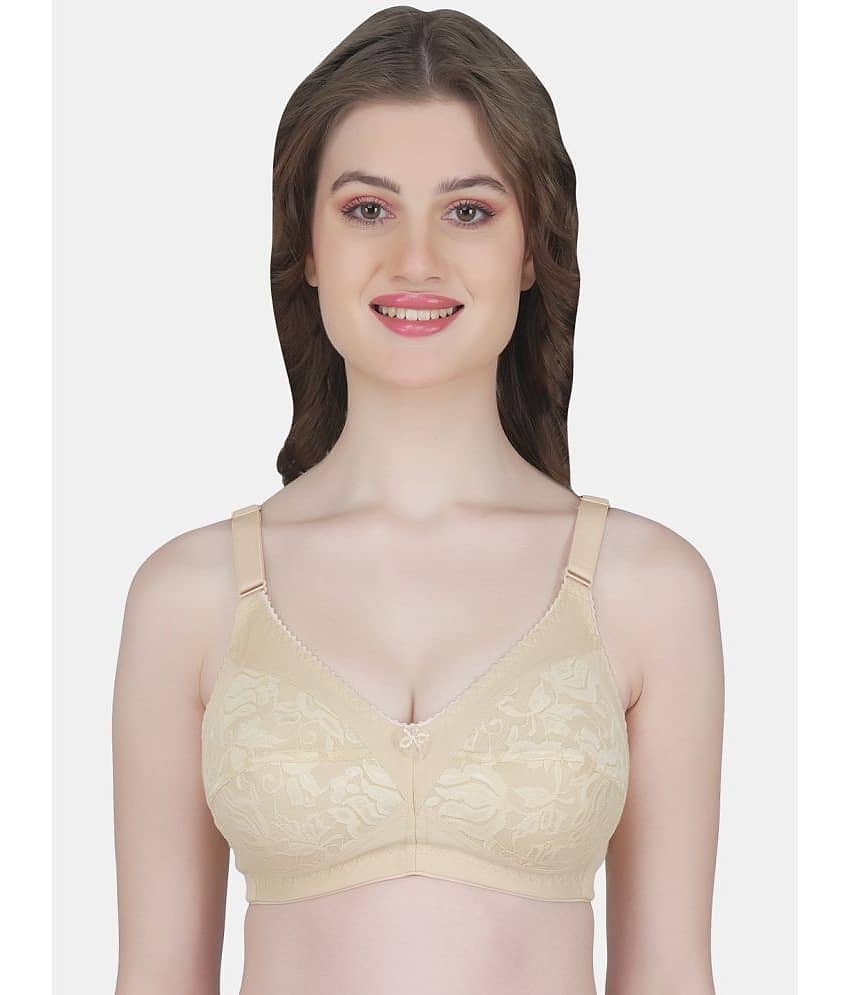 Eve's Beauty Cotton Blend Women's Everyday Bra ( Blue )