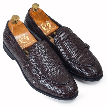 The Woven Monks (Brown)-EU 42 / UK 8 / Brown
