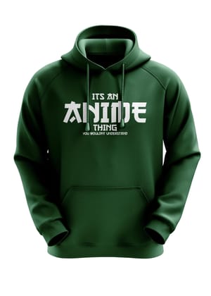 Levi Ackerman AOT Hoodie-Bottle Green / S