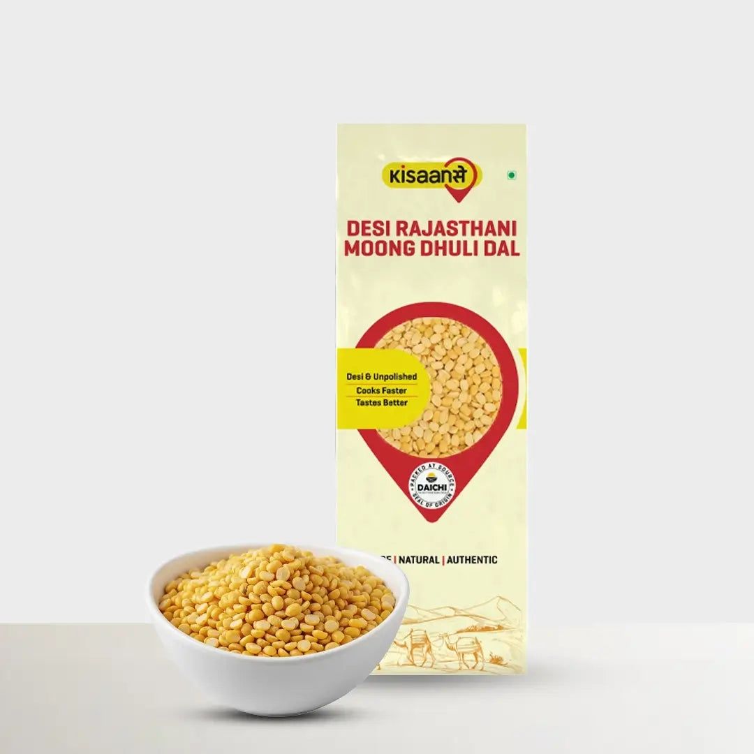 KisaanSay Desi Rajasthani Moong Dhuli Dal