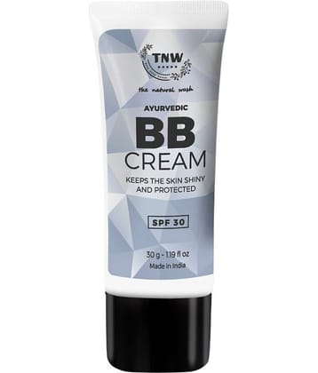 TNW - The Natural Wash Medium Coverage Bb Cream For All Skin Tone & No Makeup Look With Spf 30, 30G