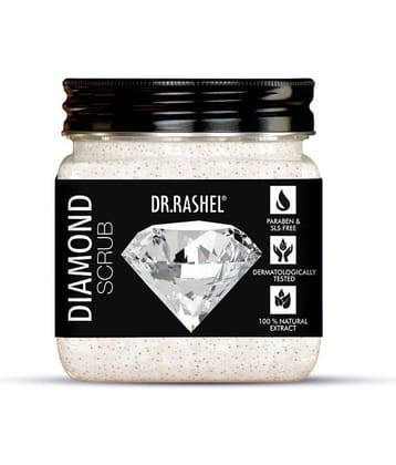 DR.RASHEL Diamond Scrub For Face and Body For MEN and WOMEN (380 ml, Pack of 1)