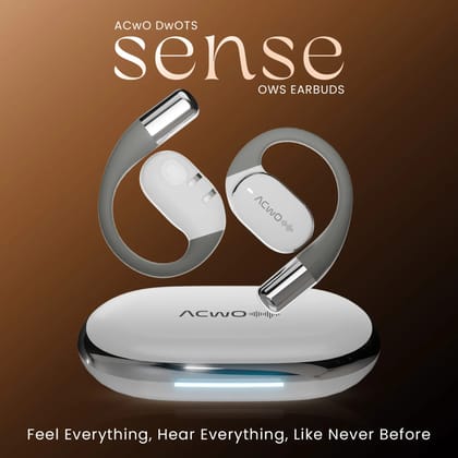 DwOTS Sense Open-Ear (White)Wireless Headphones White