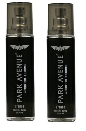 Park Avenue Pure Collection Trance Perfume Spray for Men, 135ml (Pack of 2)