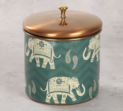 Parading Tuskers Storage Jar