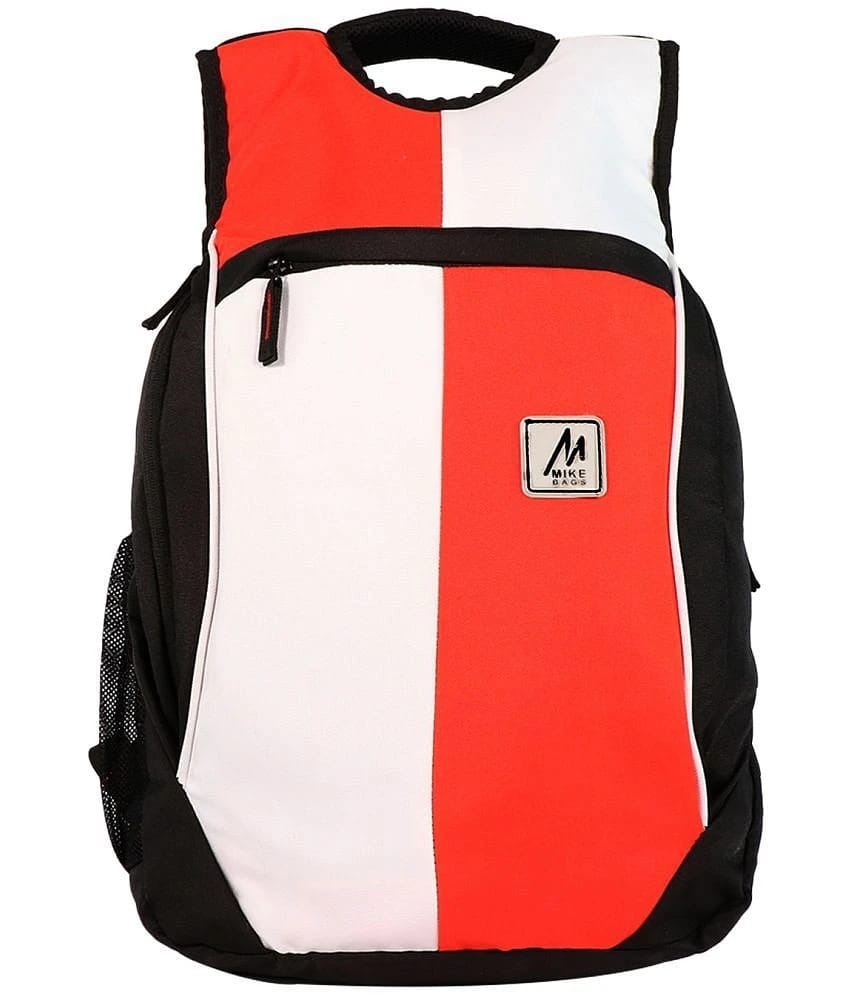 mikebags 20 Ltrs Red School Bag for Boys & Girls