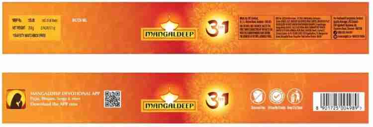 Unique - Mangaldeep Prmium Quality Incence Stick, 102G