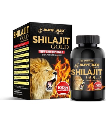 Alphonso herbal Shilajit Gold  for Strength,Stamina,Power and Rejuvenation
