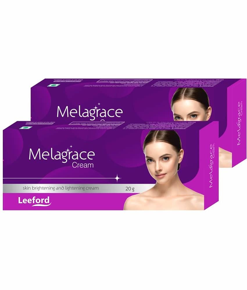 Leeford Melagrace Cream for Skin Brightening 20g each Pack of 2