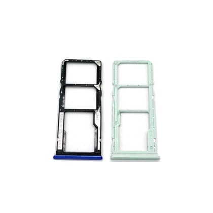 Sim Card Holder Tray for Poco C50 Black-Blue