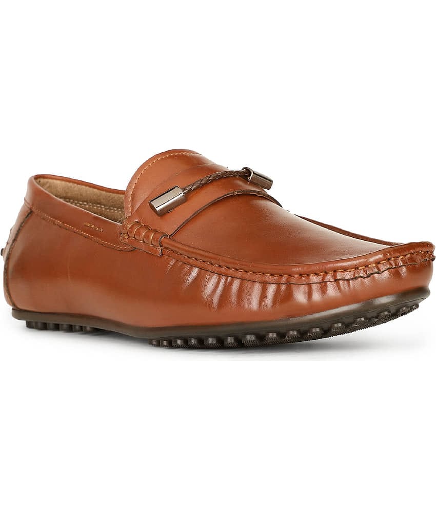 Bata Tan Men's Slip On Formal Shoes