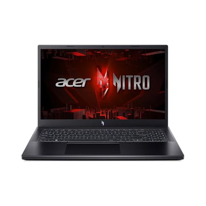 Acer Nitro V (ANV15-5) Intel Core i5- 13th Gen 13420H processor, NVIDIA GeForce RTX 4050-6 GB GDDR6(16GB DDR5/512GB)IPS FHD, 39.62cm(15.6"), 165 Hz, Win 11 Home,Obsidian black, 2.113 kg, Gaming Laptop