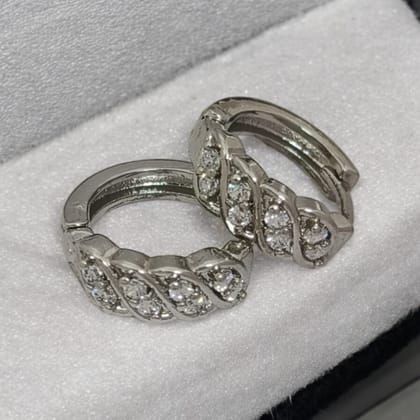 Silver Earrings with Stunning Stones