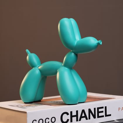 Mini Handmade Balloon Dog-Green