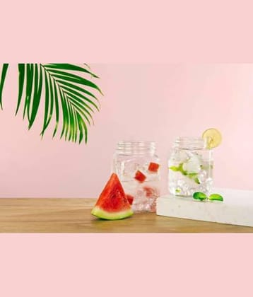 CROCO JAR Glass Spice Container Set of 3 1400 mL