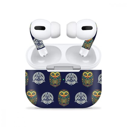Airpods Pro Owl Icon 4 Skin (only cover/केवल कवर) Airpods Pro Owl Icon 4 Skin
