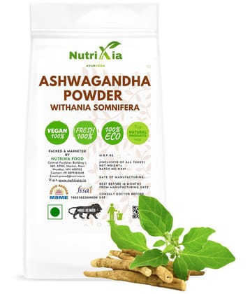 Nutrixia Food Ashwagandha Powder Withania Somnifera Powder 980 gm