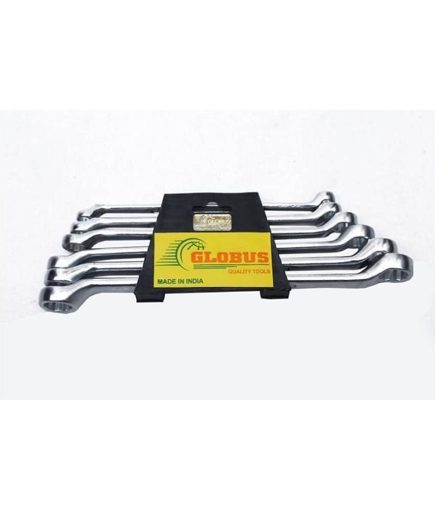 Globus Ring Spanner Set of 6 Pc