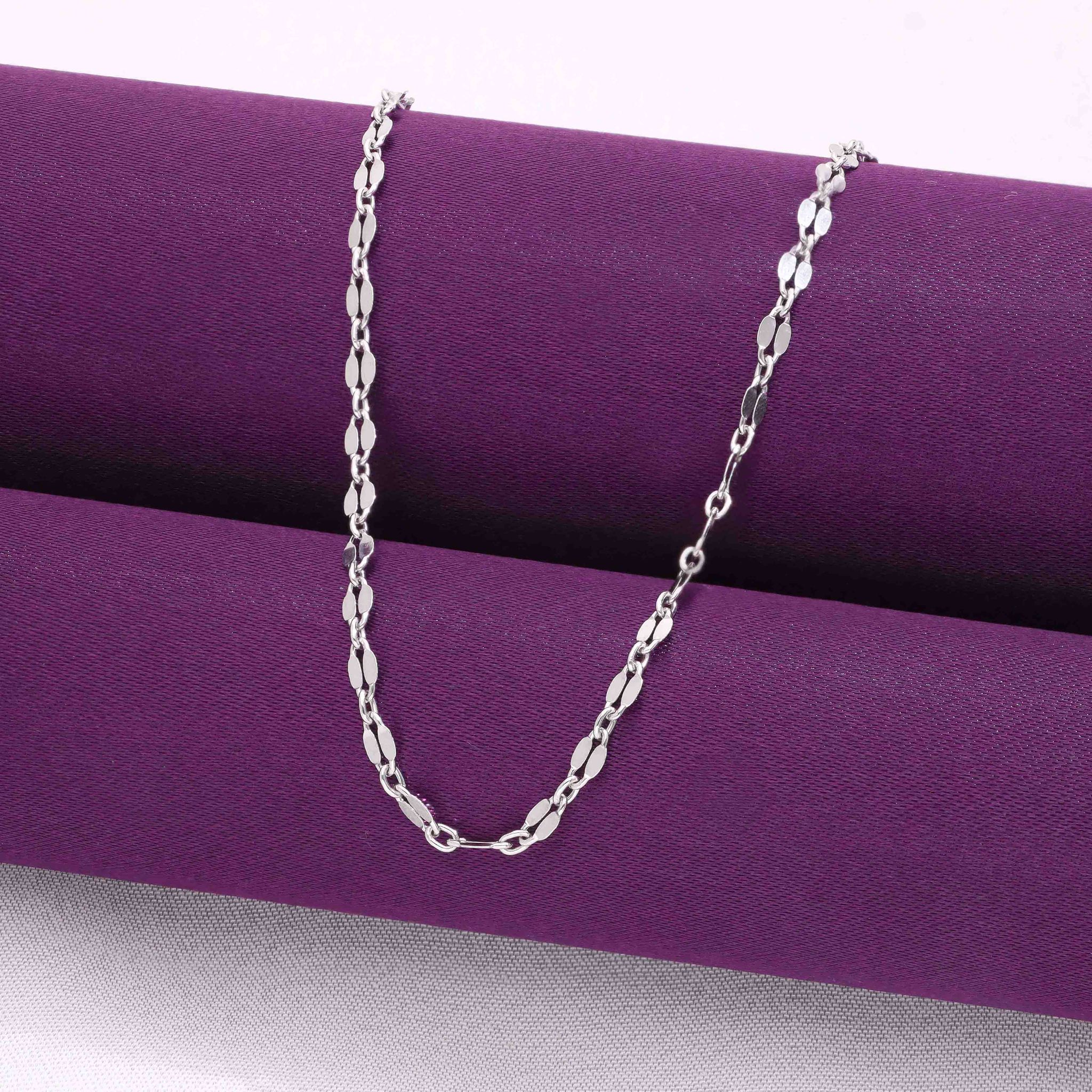 Sterling Silver Link Chain-None / Silver