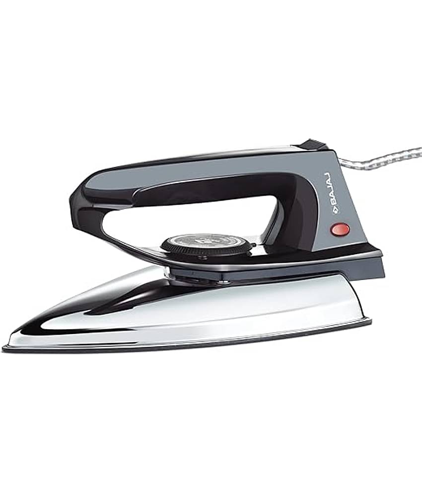 BAJAJ DX 2 LIGHT WEIGHT IRON DX-2 600W Dry Iron Black 600 watt Dry Iron