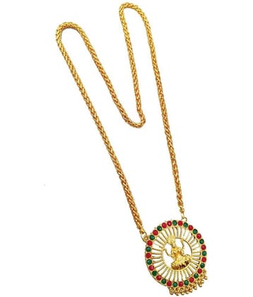 JIPPA - Golden Mangalsutra ( Pack of 1 )