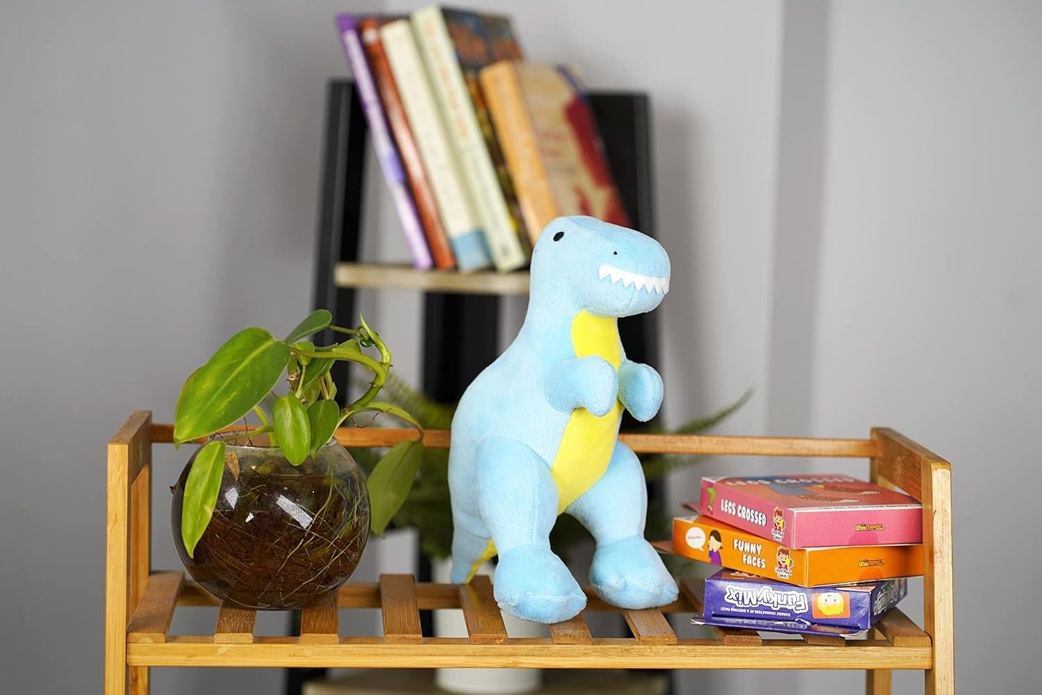 Furrendz Dashing Dino 10 Inch Plush Toy For Kids 1 Years and Above