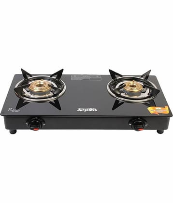 SURYAVIVA - Mild Steel 2 Burners Gas Stove