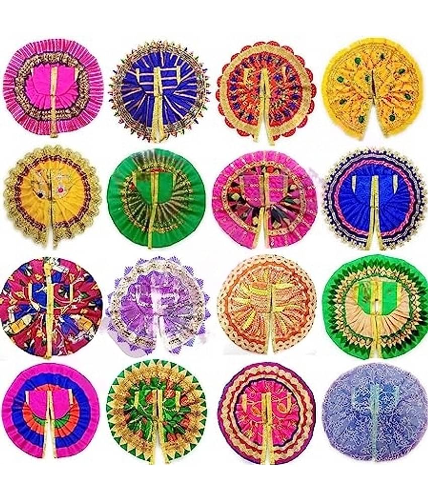 BHARDWAJ RETAILS - God Idol Vastra 5 cm ( Pack of 5 )