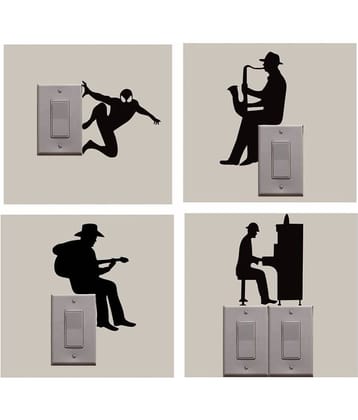 Asmi Collection Funny Light Switches Switch Board Sticker ( 10 x 8 cms )