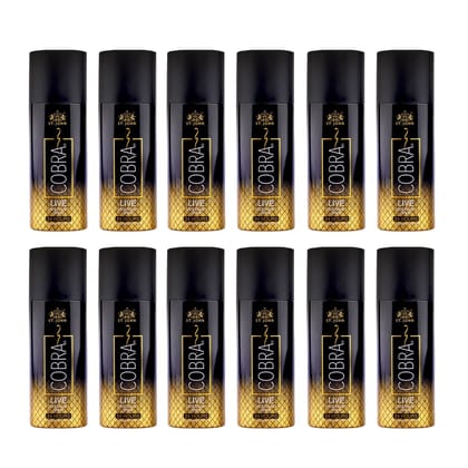 ST.JOHN Live Deodorant Body Spray for Long Lasting Protection 50ml (Pack of 12) ST.JOHN Live Deodorant Body Spray for Long Lasting Protection 50ml (Pack of 12)