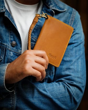 explorer wallet-vintage tan / us