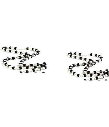 Shri Astha Vinayak - Combo of Silver Cap Tulsi Mala