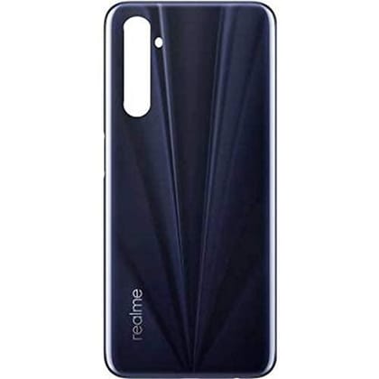Back Glass Panel for Realme 6i Black