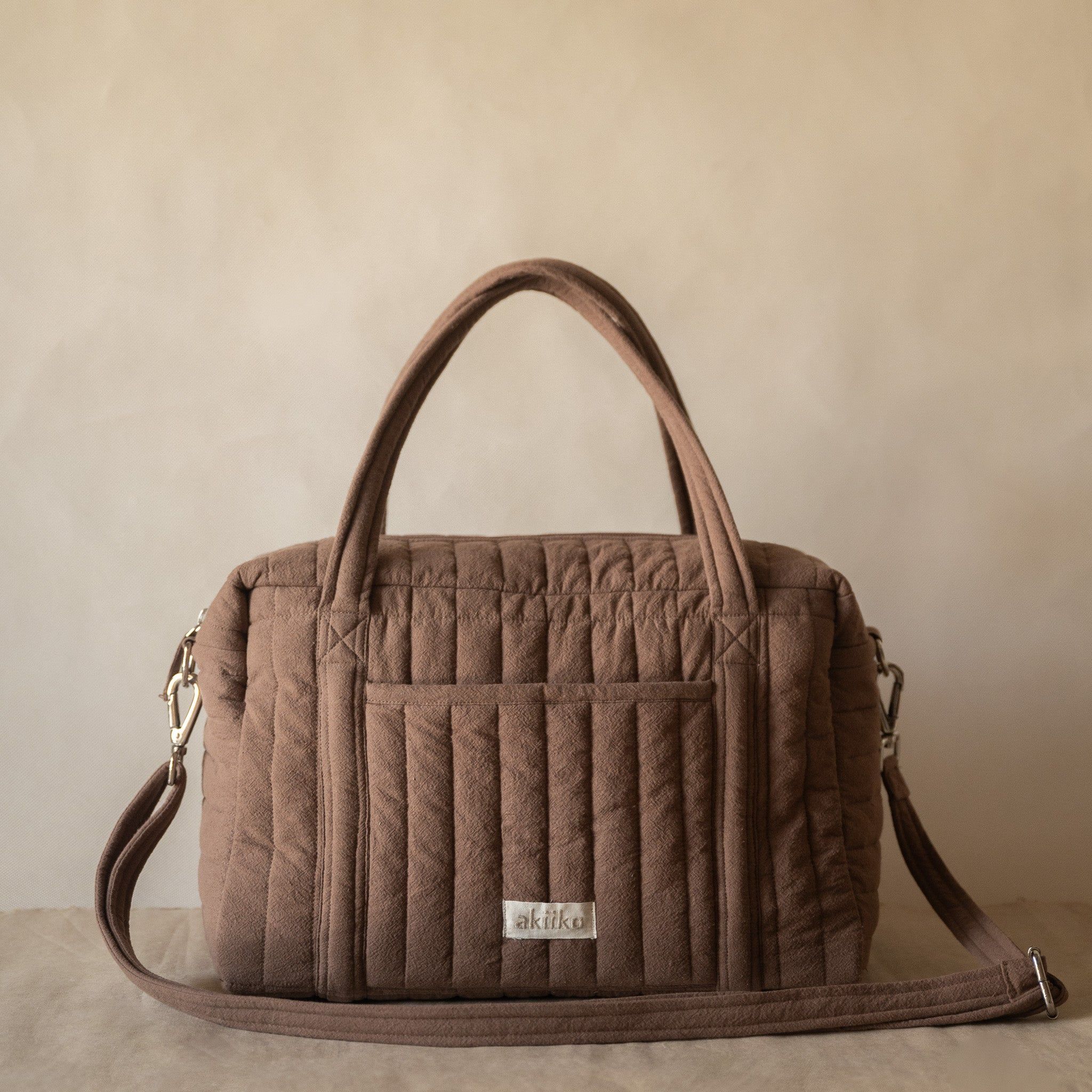 Espresso Crinkle Duffle Bag-Espresso