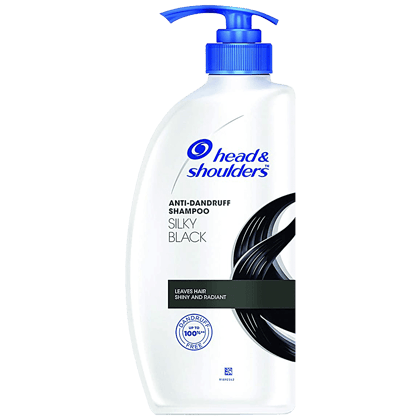 Head & shoulders anti-dandruff shampoo, Silky Black, 650ml