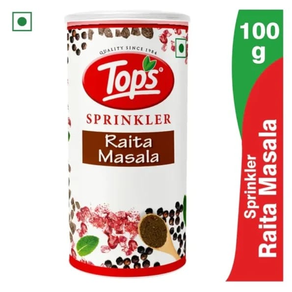TOPS SPRINKLER RAITA MASALA 100GM