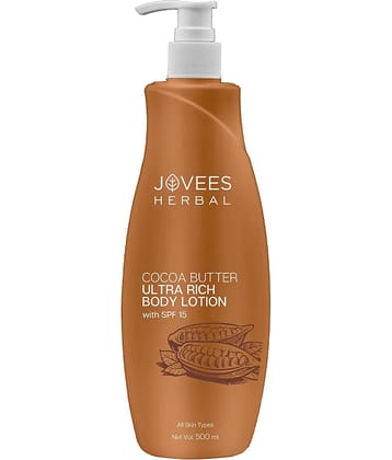 Jovees Herbal Cocoa Butter Hand & Body Lotion For Nourishment For All Skin Types 500ml (Pack of 1)