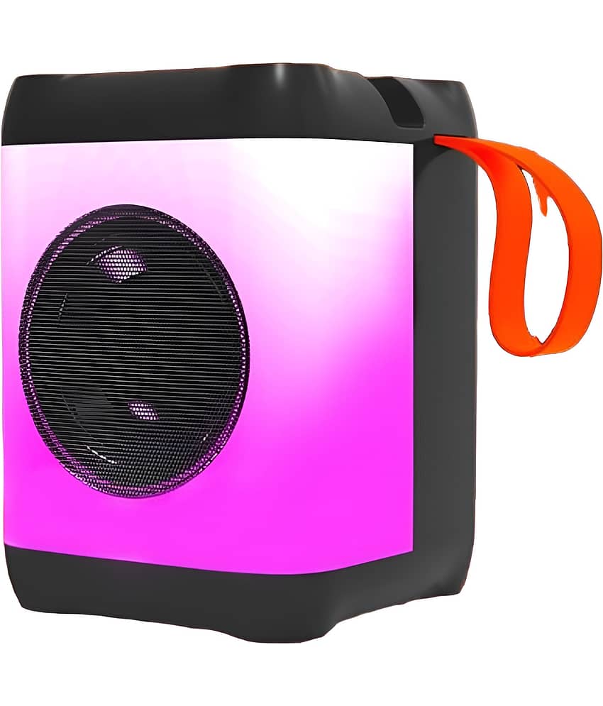 VERONIC HARP 8 W Bluetooth Speaker Bluetooth V 5.2 with USB,SD card Slot,Aux Playback Time 6 hrs Assorted