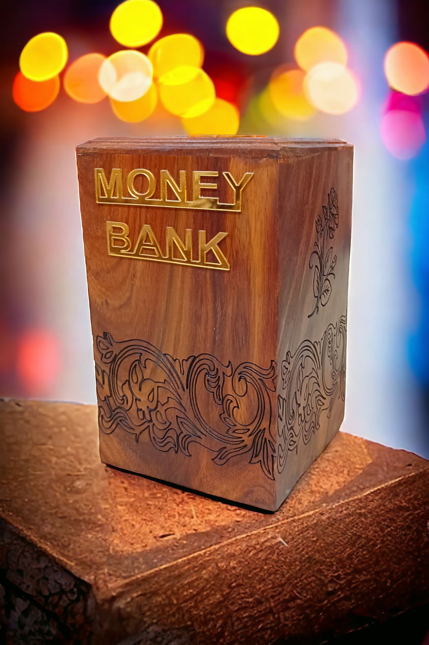 Carving Money Bank
