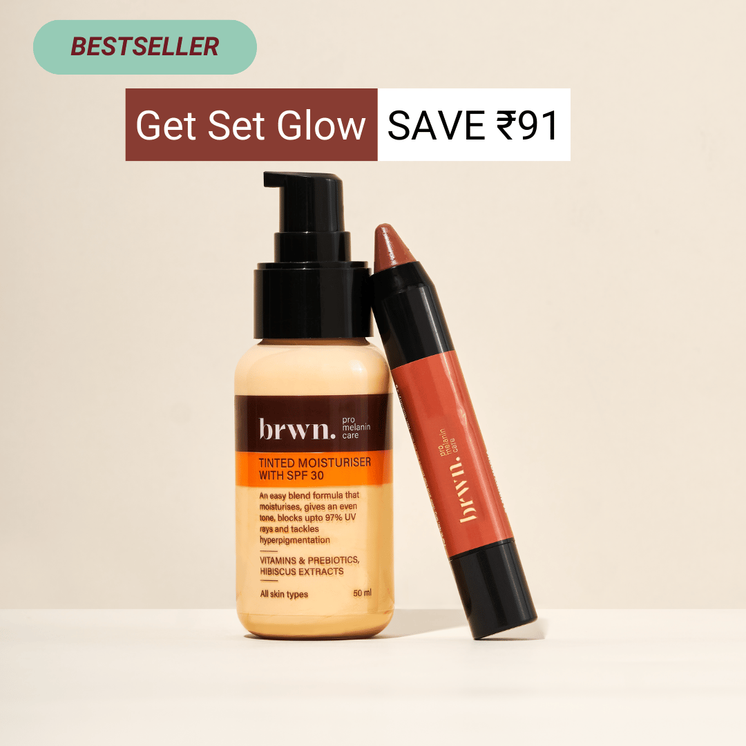 Get.Set.Glow | Tinted Moisturiser + Lip Crayon-Cotton Candy / Beige
